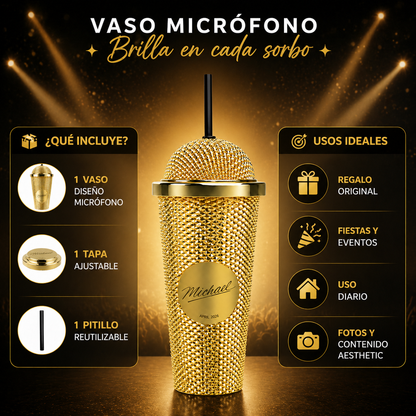 ⭐ Colección Golden Era | Vasos, Balde de Palomitas y Sombrero ⭐